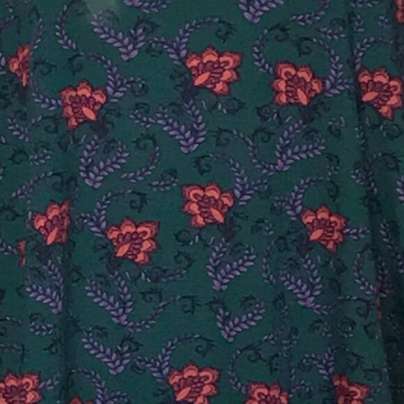 NWT Lularoe Perfect T Small Floral - Picture 2 of 2